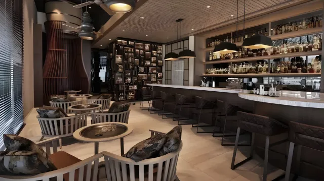 Amarbar قمر بار: Library-Inspired Bar & Lounge Guide, Ras Al Khaimah