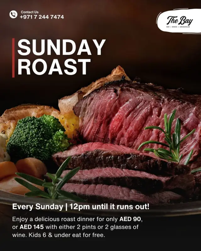 Sunday Roast at The Bay