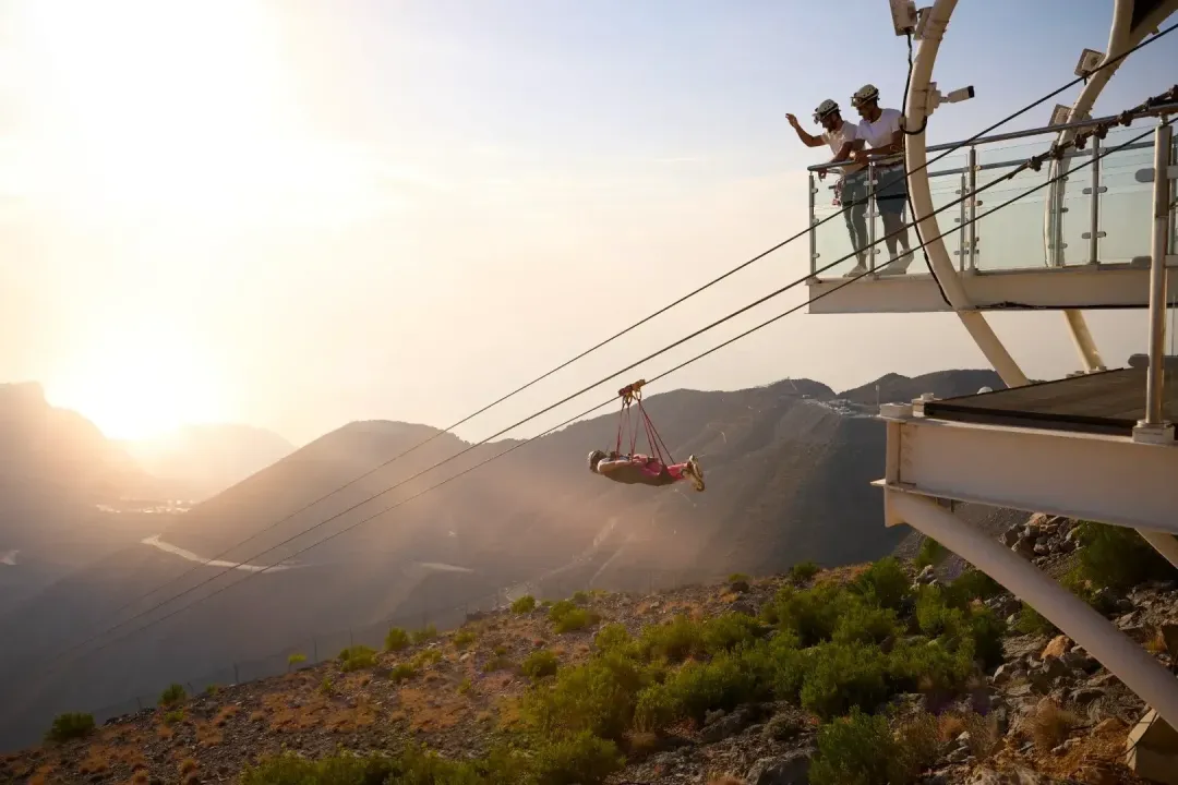 Jebel Jais Zipline (Jais Flight): The World's Longest Zipline in Ras Al Khaimah